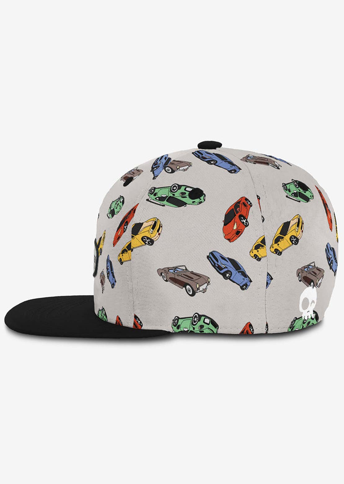 Headster Junior Pitstop Snapback Cap White Sand