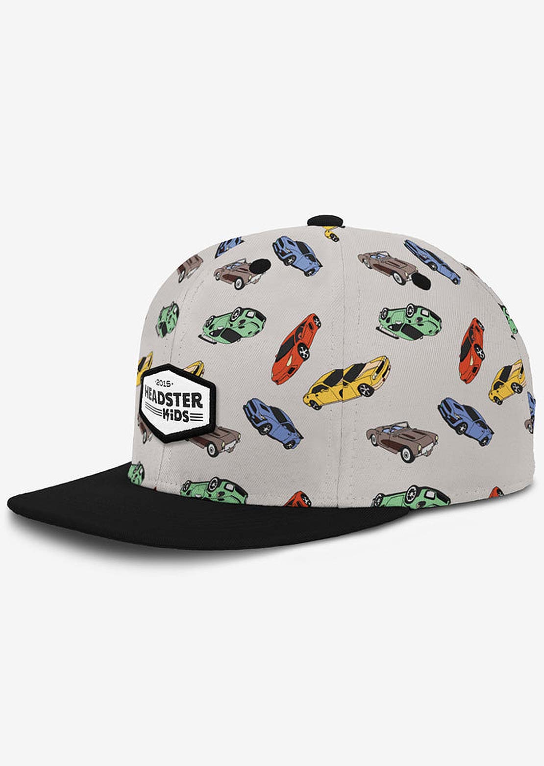 Headster Junior Pitstop Snapback Cap White Sand