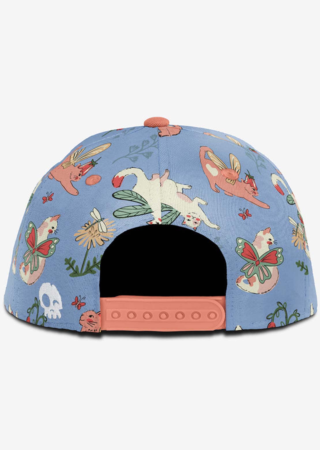Headster Junior Purrfectly Magical Snapback Cap Periwinkle