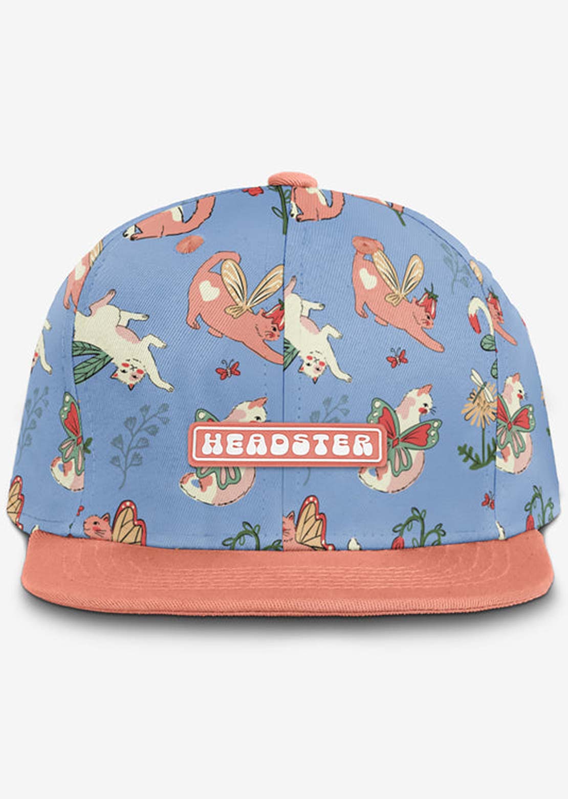 Headster Junior Purrfectly Magical Snapback Cap Periwinkle