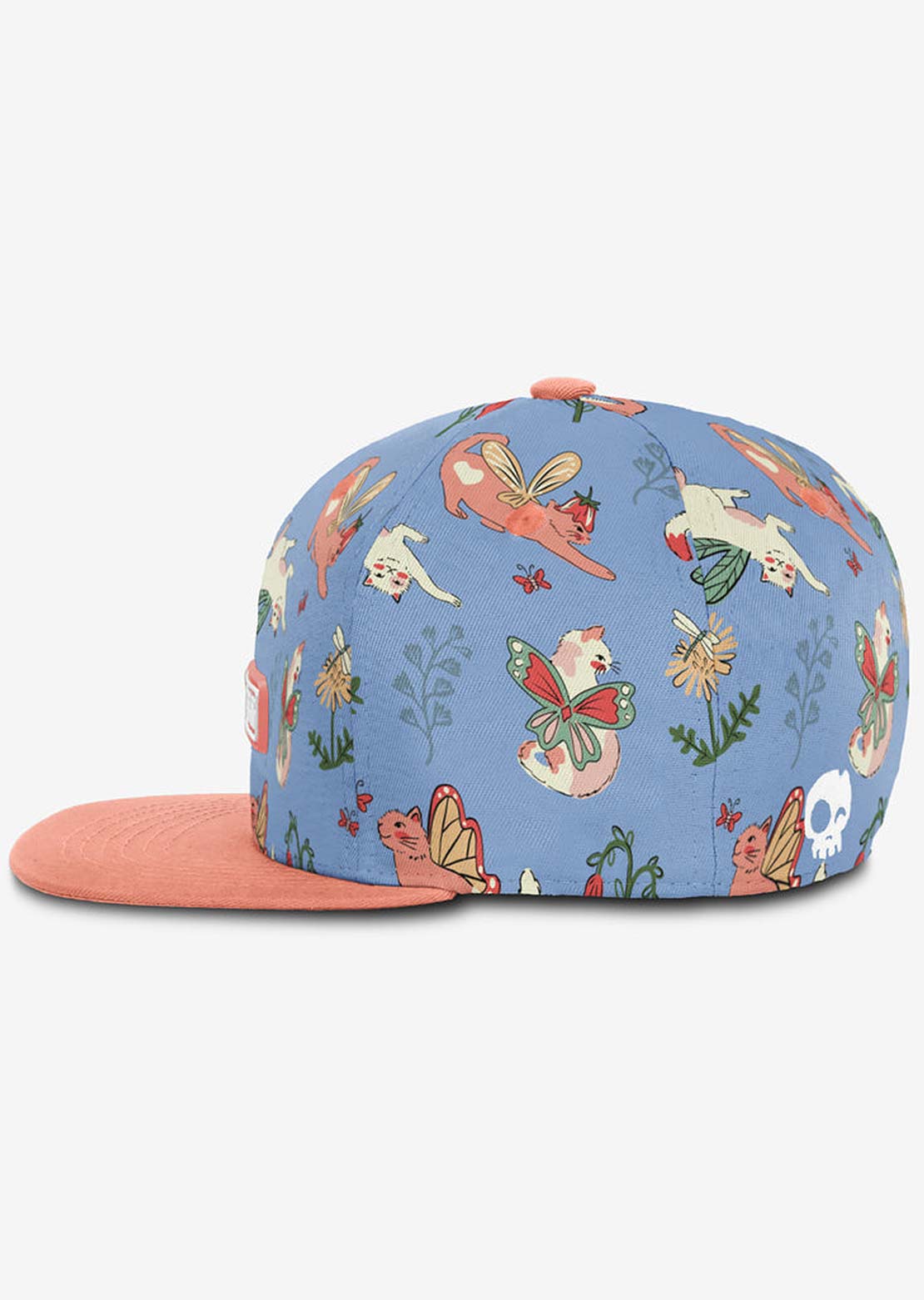 Headster Junior Purrfectly Magical Snapback Cap Periwinkle