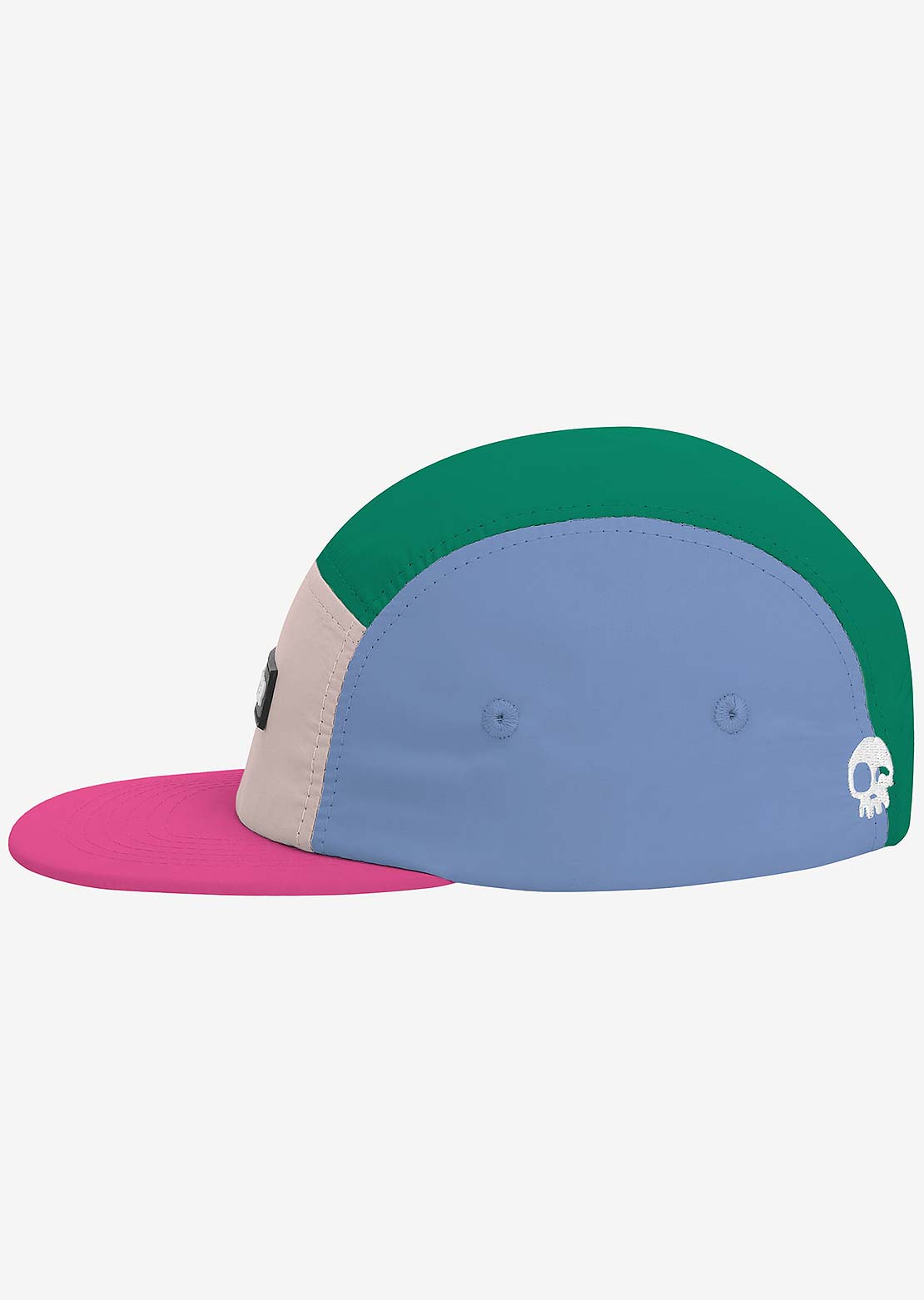Headster Junior Runner Five Panel Cap Fuchsia