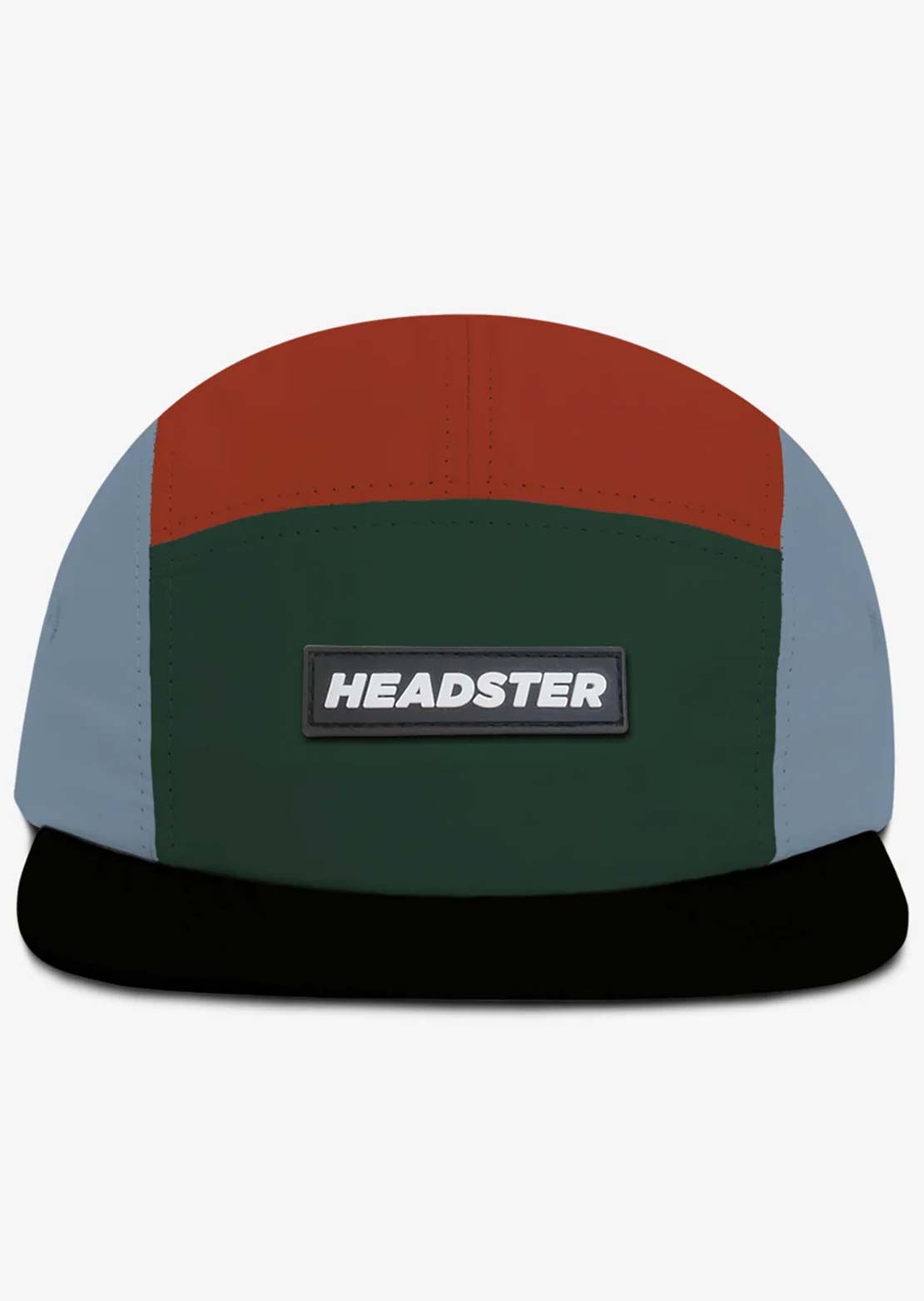 Headster Junior Runner Nylon Five Panel Cap Spruce Blue