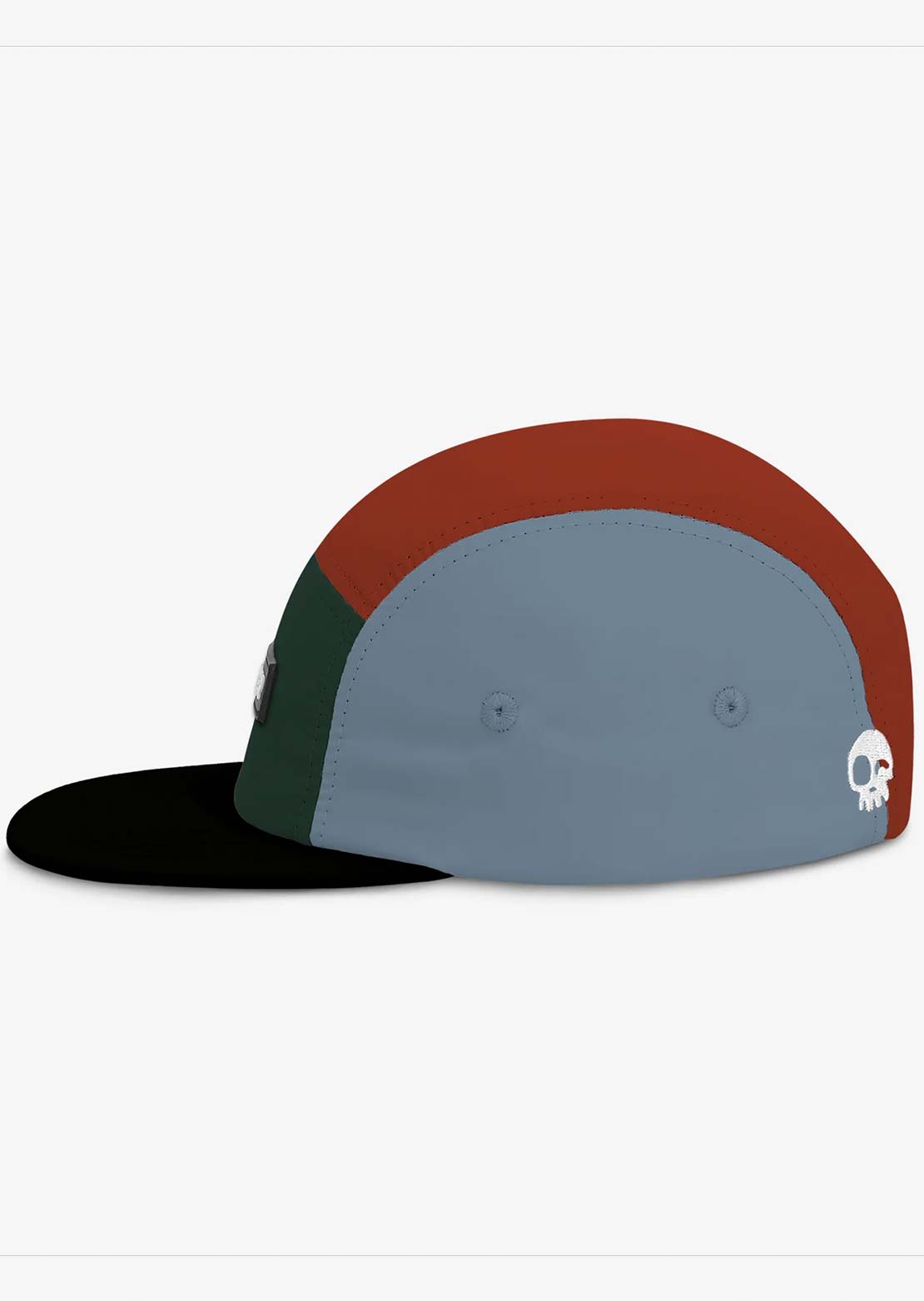 Headster Junior Runner Nylon Five Panel Cap Spruce Blue