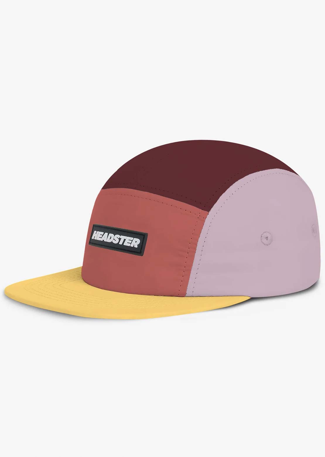 Headster Junior Runner Nylon Five Panel Cap Rosette