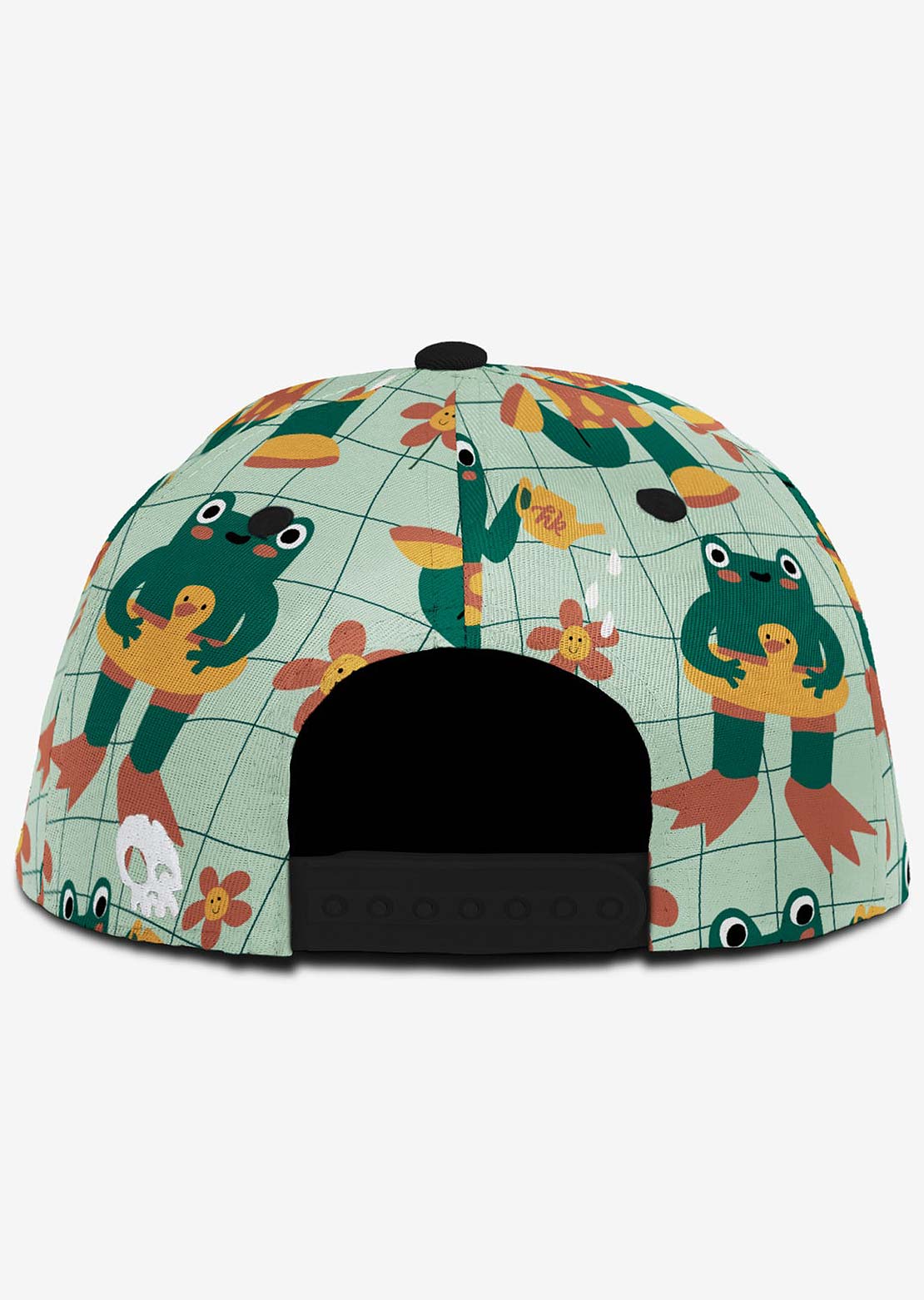 Headster Junior Toad Afloat Snapback Cap Pearl Harvest