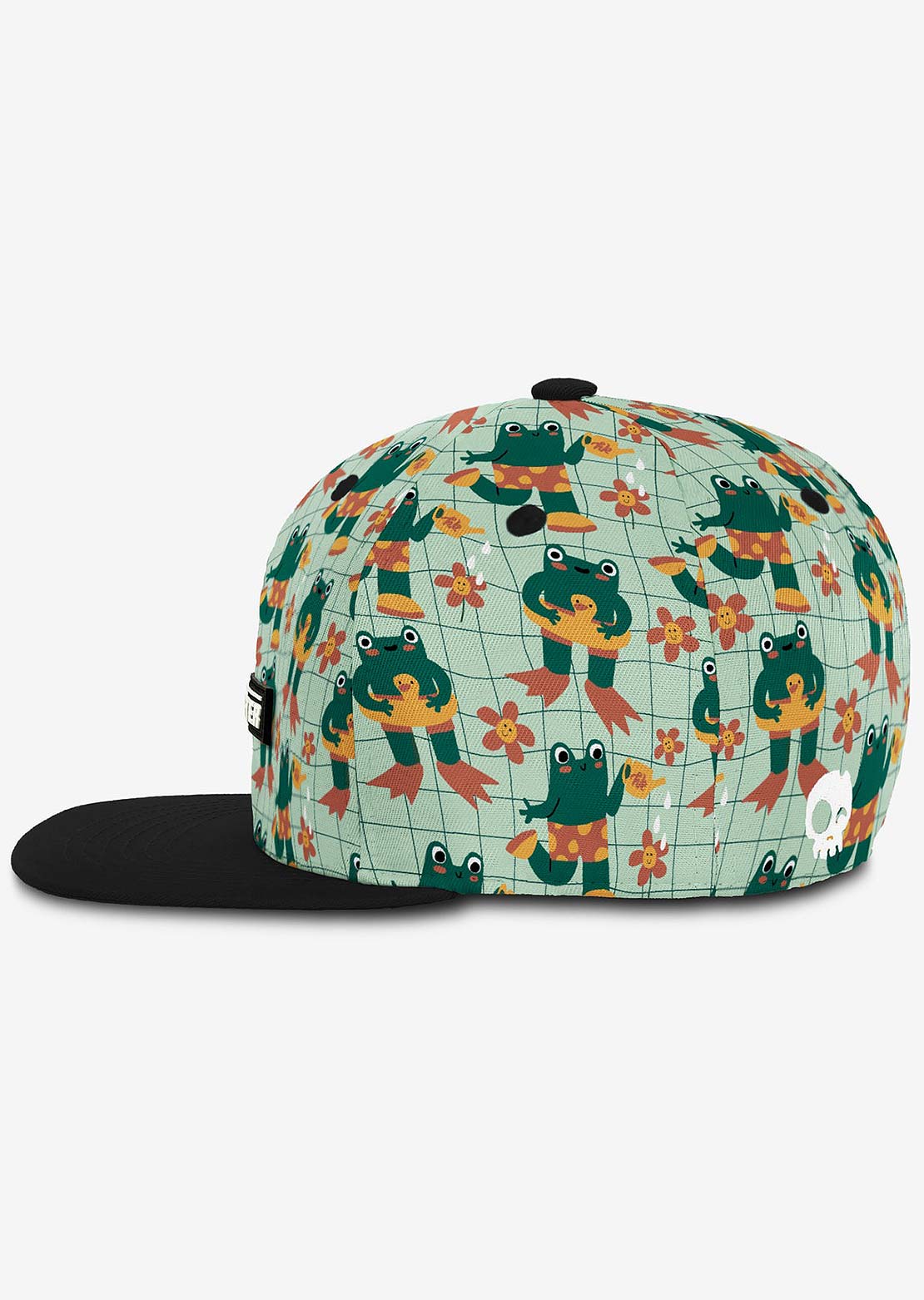 Headster Junior Toad Afloat Snapback Cap Pearl Harvest