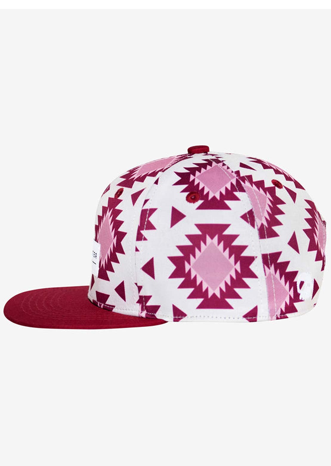 Headster Junior Vibe Of Mine Snapback Cap Rasberry Red