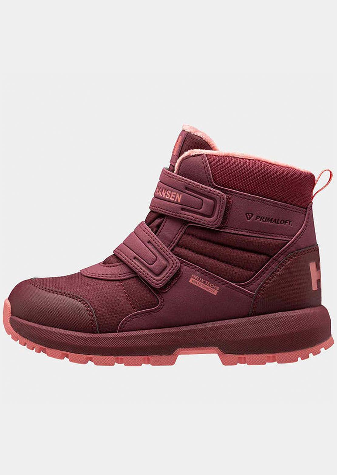 Helly Hansen Junior Bowstring HT Boots Hickory/Coral Almond