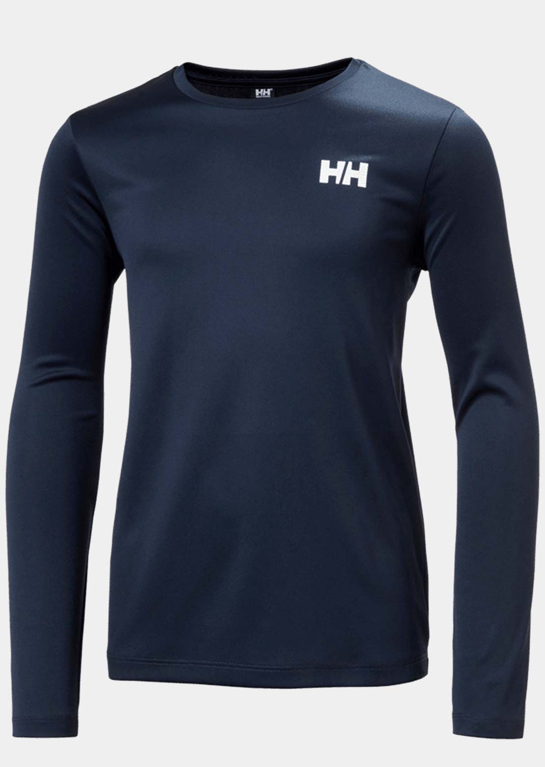Helly Hansen Junior HH Tech Crew Long Sleeve Navy