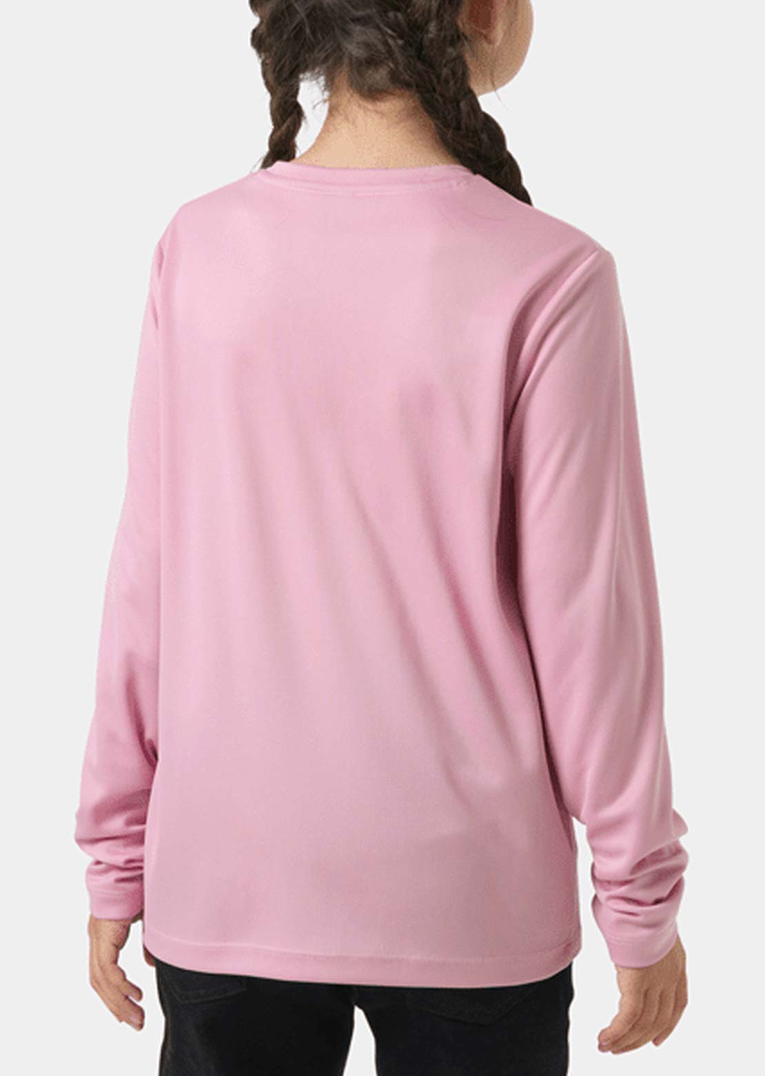 Helly Hansen Junior HH Tech Crew Long Sleeve Pink Lavender