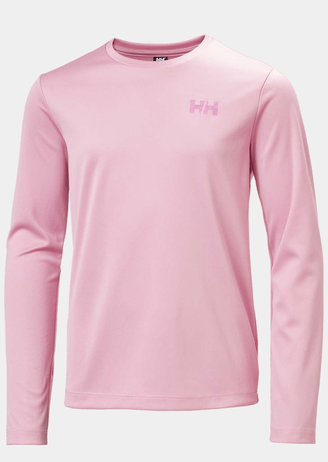 Helly Hansen Junior HH Tech Crew Long Sleeve Pink Lavender