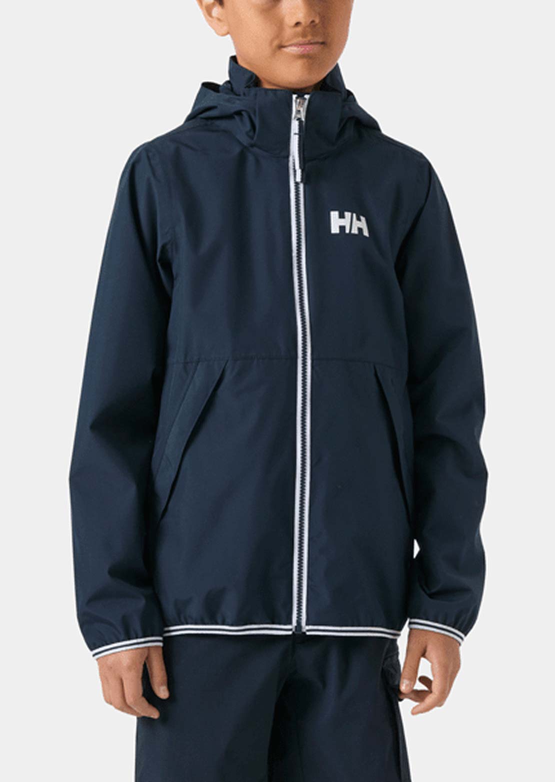 Helly Hansen Junior Koster Rain Jacket Navy