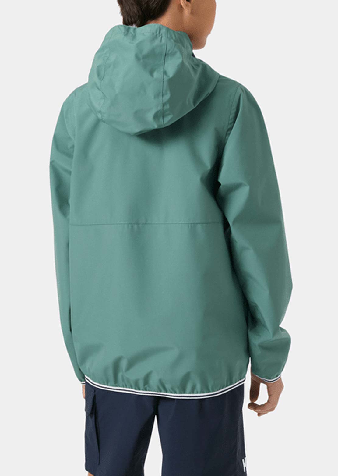 Helly Hansen Junior Koster Rain Jacket Opal Green