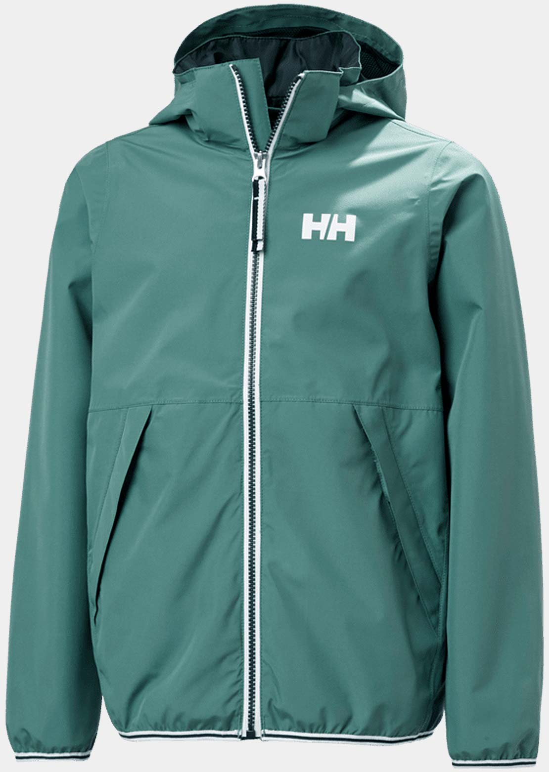 Helly Hansen Junior Koster Rain Jacket Opal Green