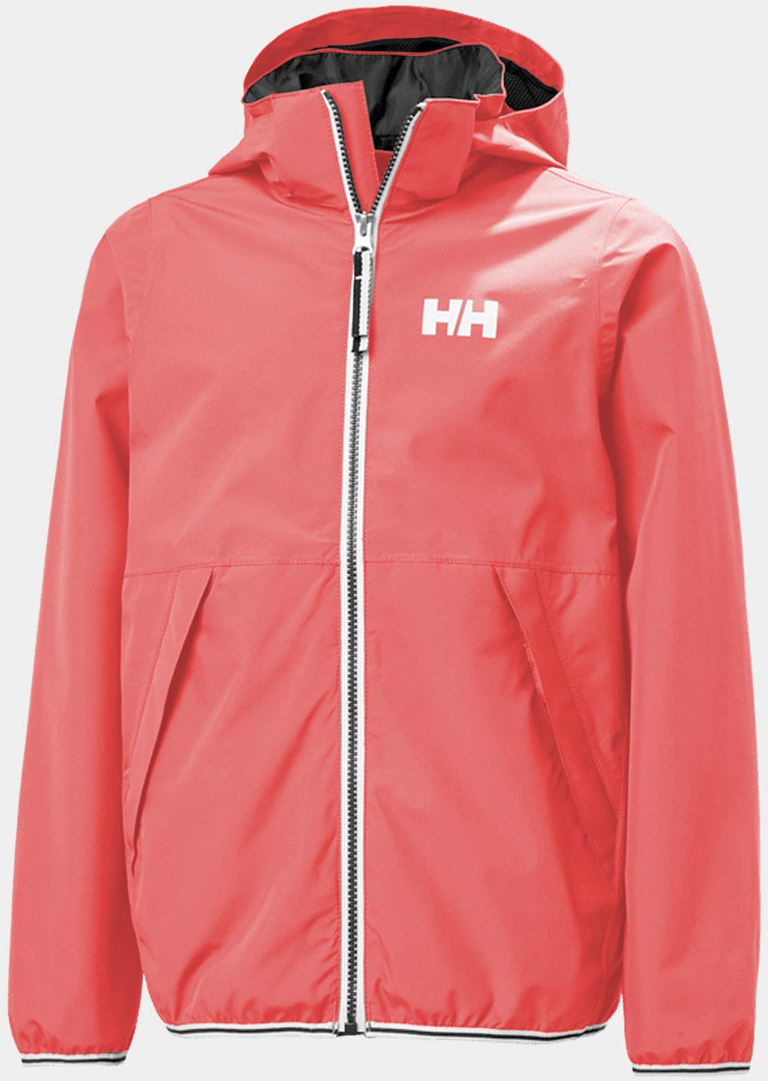 Helly Hansen Junior Koster Rain Jacket Sunset Pink