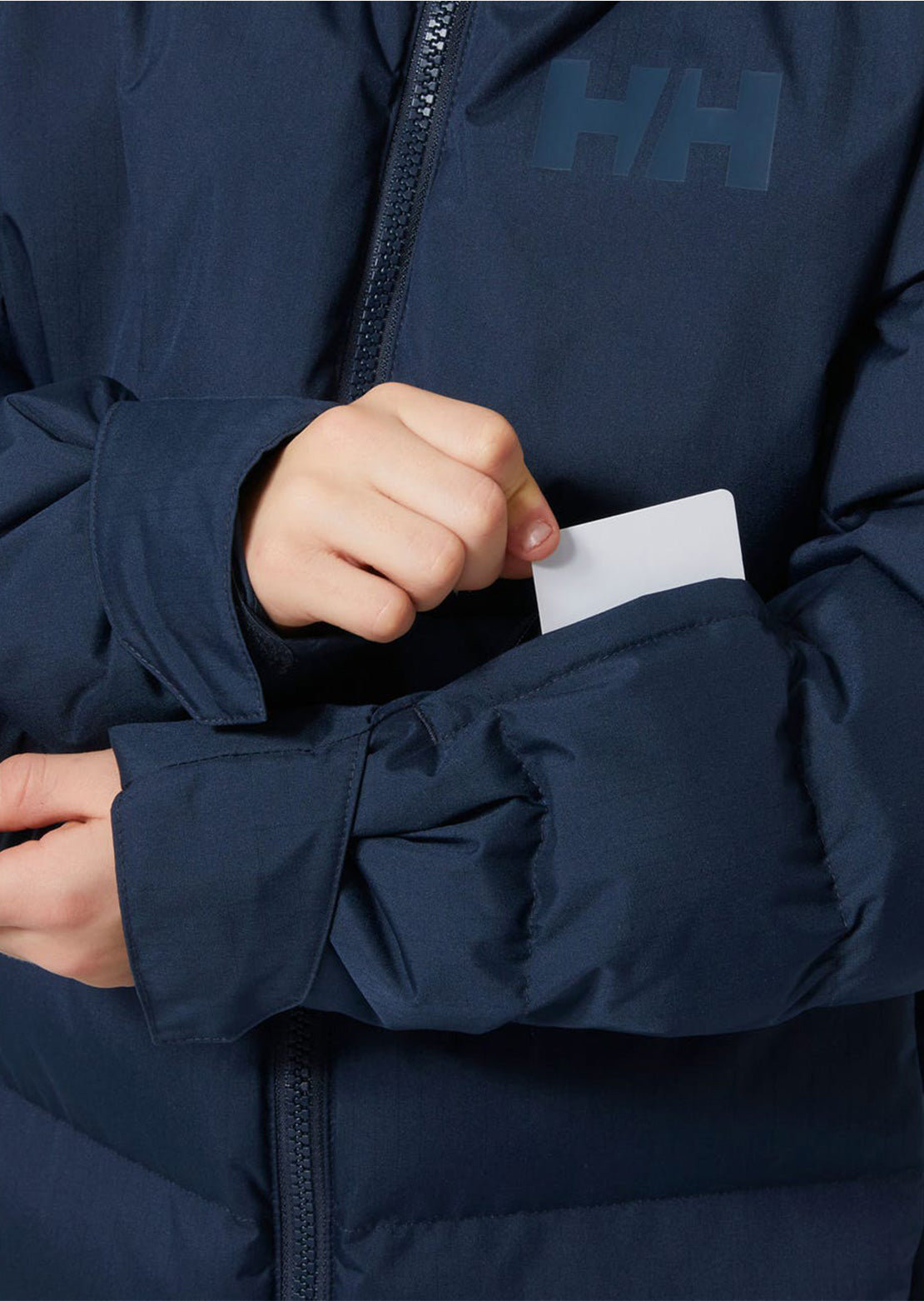 Helly Hansen Junior Kvitfjell Race Puffy Jacket Navy