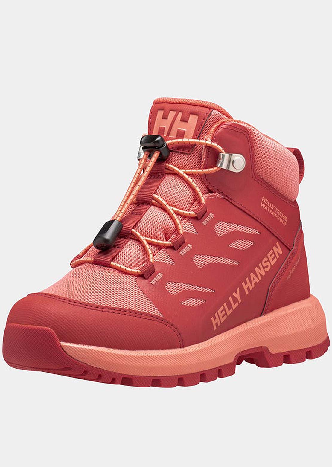 Helly Hansen Junior Marka Boots Poppy Red/Sunset Pink