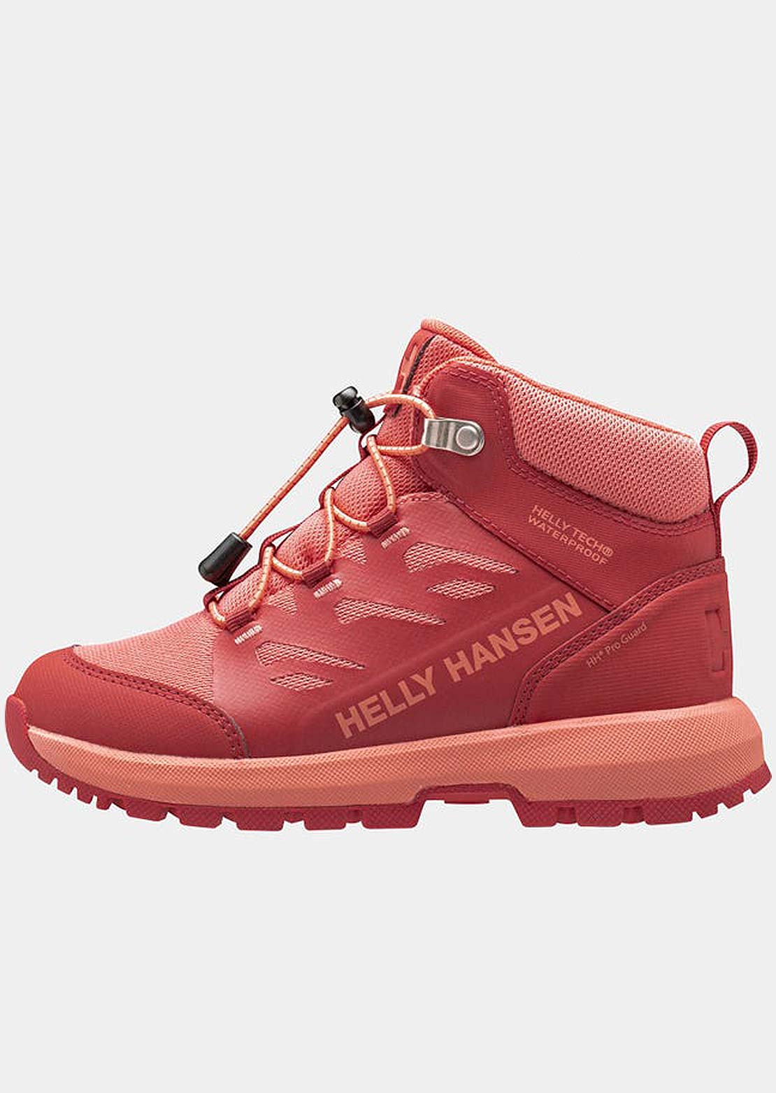 Helly Hansen Junior Marka Boots Poppy Red/Sunset Pink