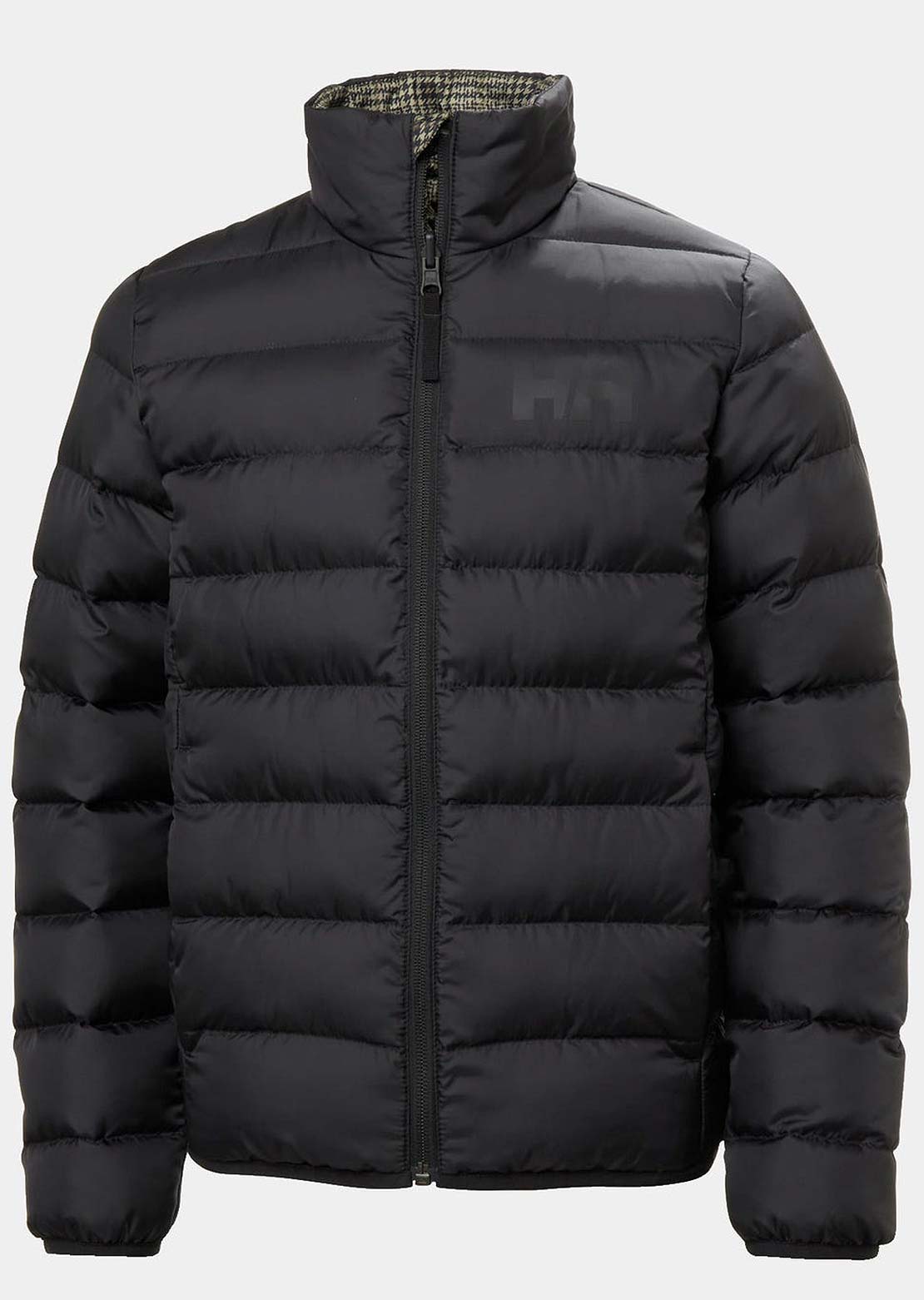 Helly Hansen Junior Marka Insulator Jacket Black Broxburn AOP