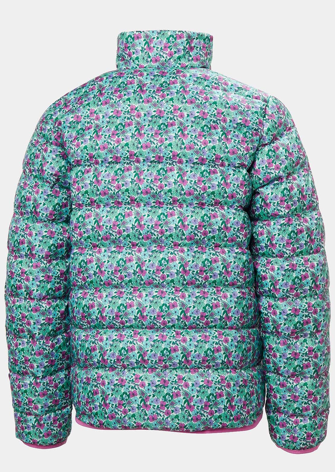 Helly Hansen Junior Marka Insulator Jacket Pink Lavender Floral AOP