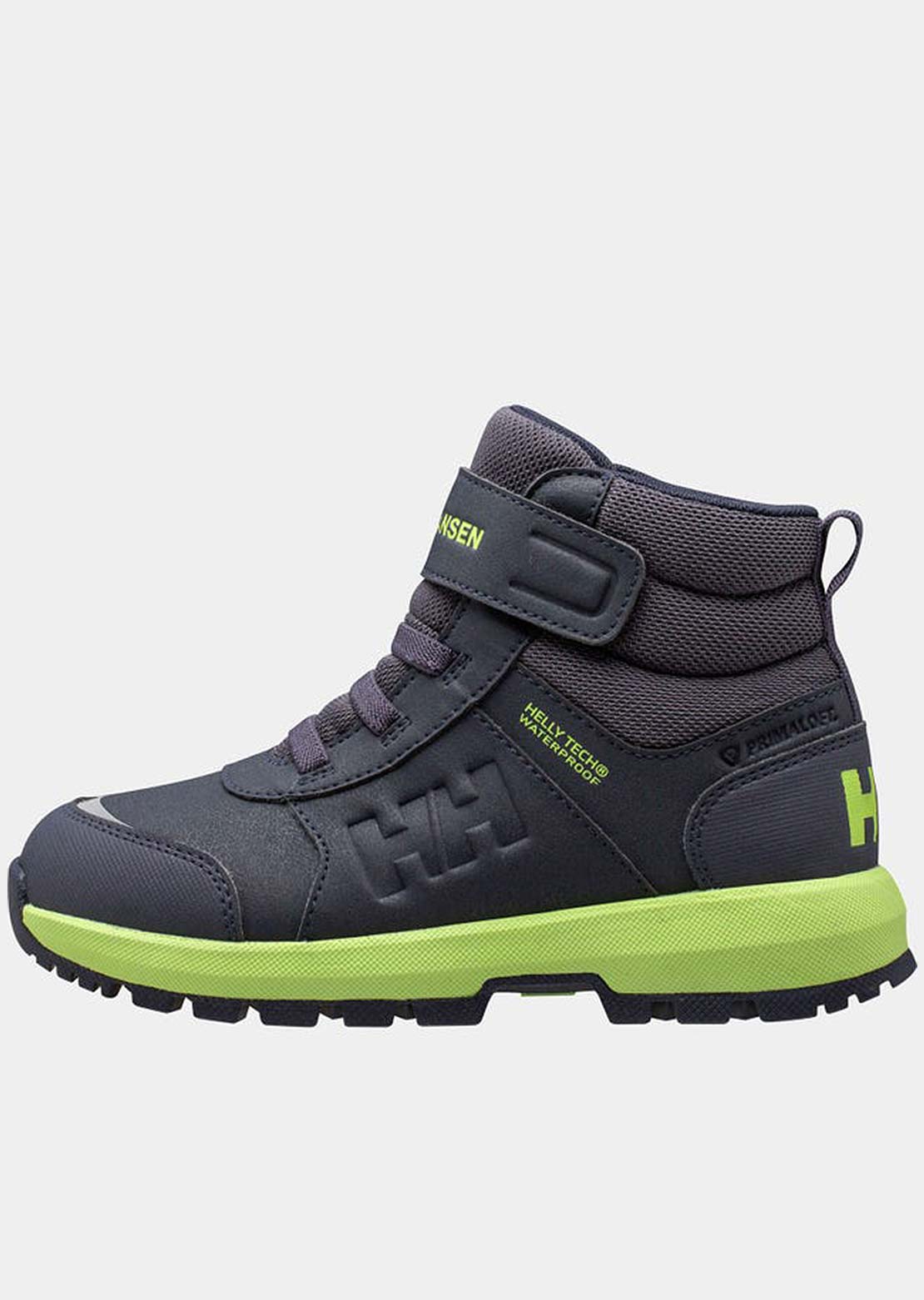 Helly Hansen Junior Shelter Boots Alpine Frost/Sharp Green