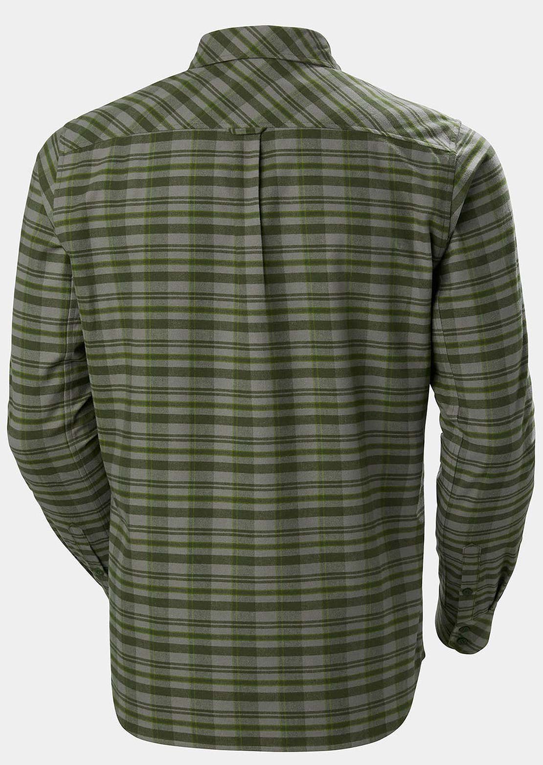 Helly Hansen Men's Classic Check Button Up Shirt Concrete876 Uniform Plaid