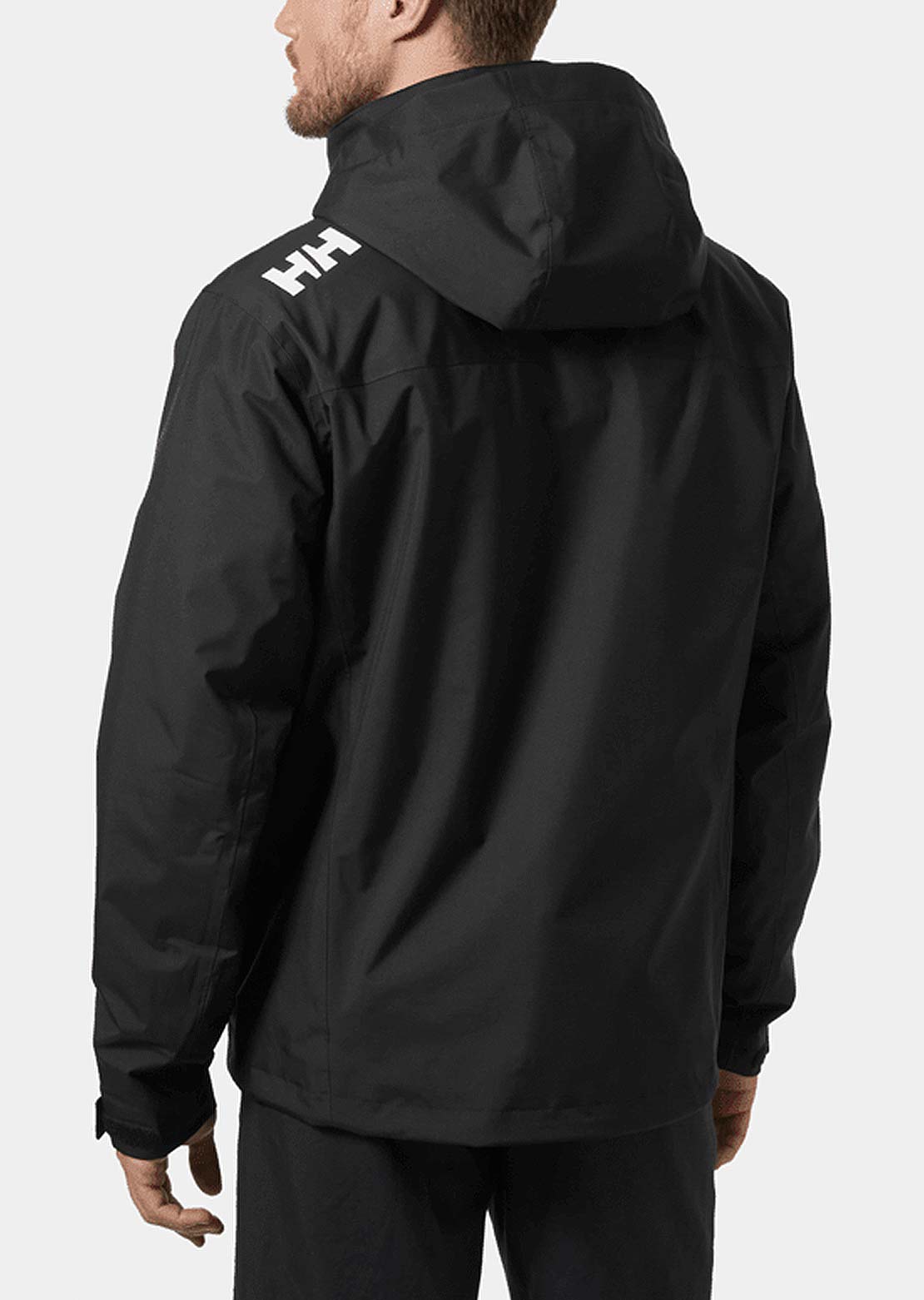 Helly Hansen Men's Crew Hooded Midlayer Sailing 2.0 Jacket Black