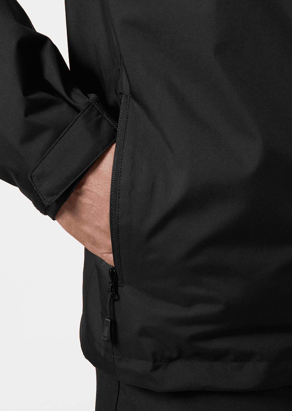 Helly Hansen Men's Crew Hooded Midlayer Sailing 2.0 Jacket Black