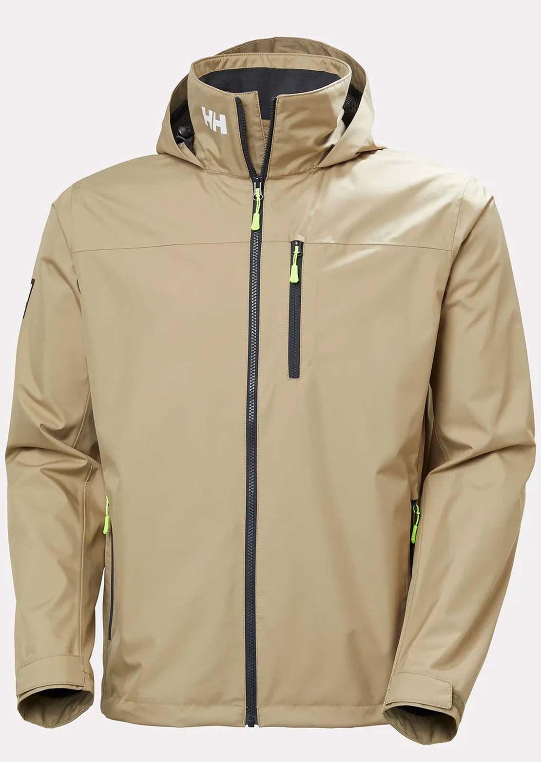 Helly Hansen Men's Crew Hooded Midlayer Sailing 2.0 Jacket Pebble