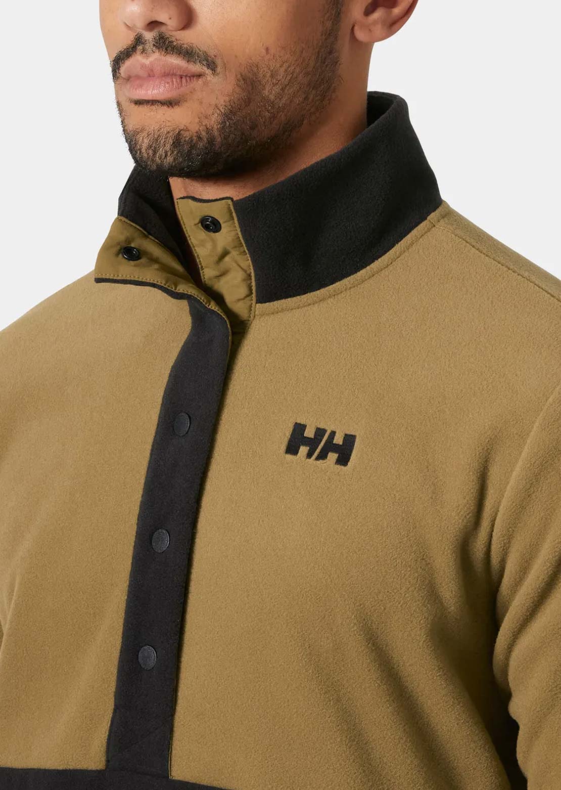 Helly Hansen Men's Daybreaker Snap Pullover Sepia