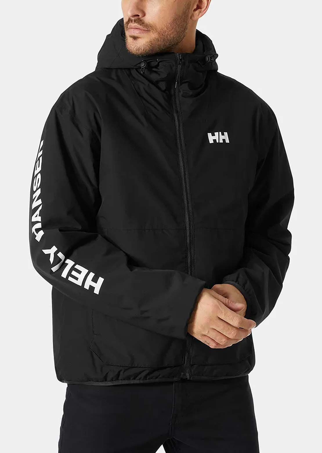 Helly Hansen Men's Ervik Insulated Rain Jacket Black