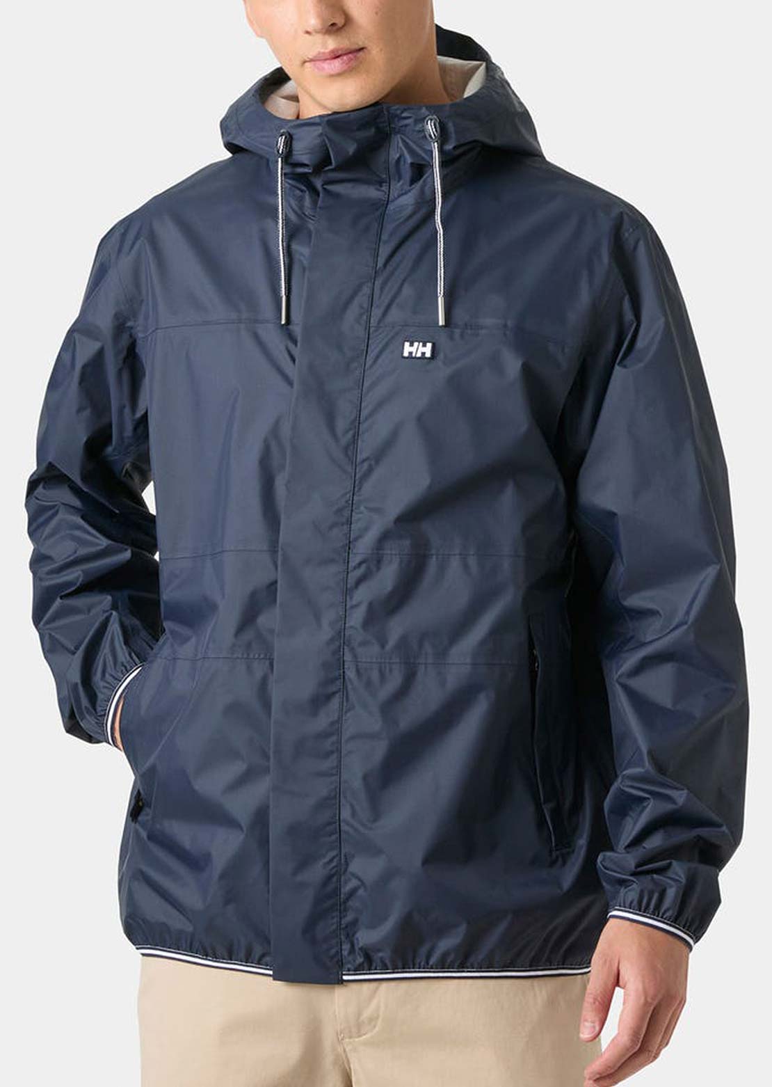 Helly Hansen Men's Koster 2.5L Rain Jacket Navy