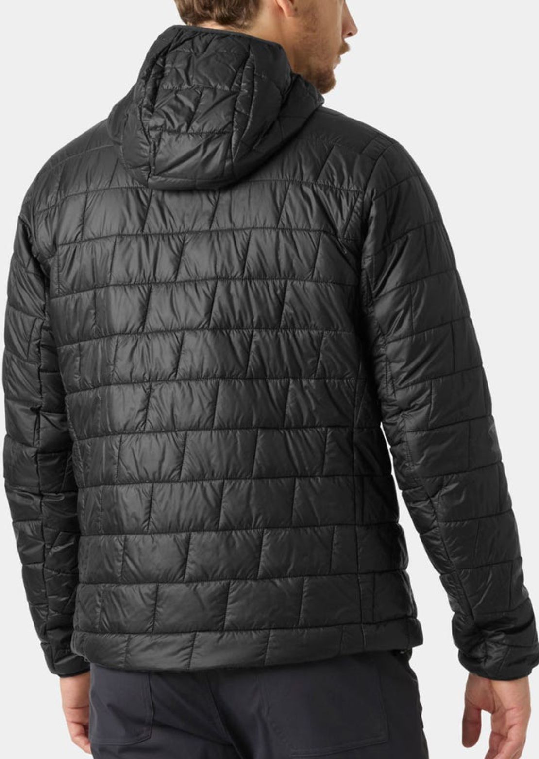 Helly Hansen Men's Lifaloft Hooded Insulator Jacket Black