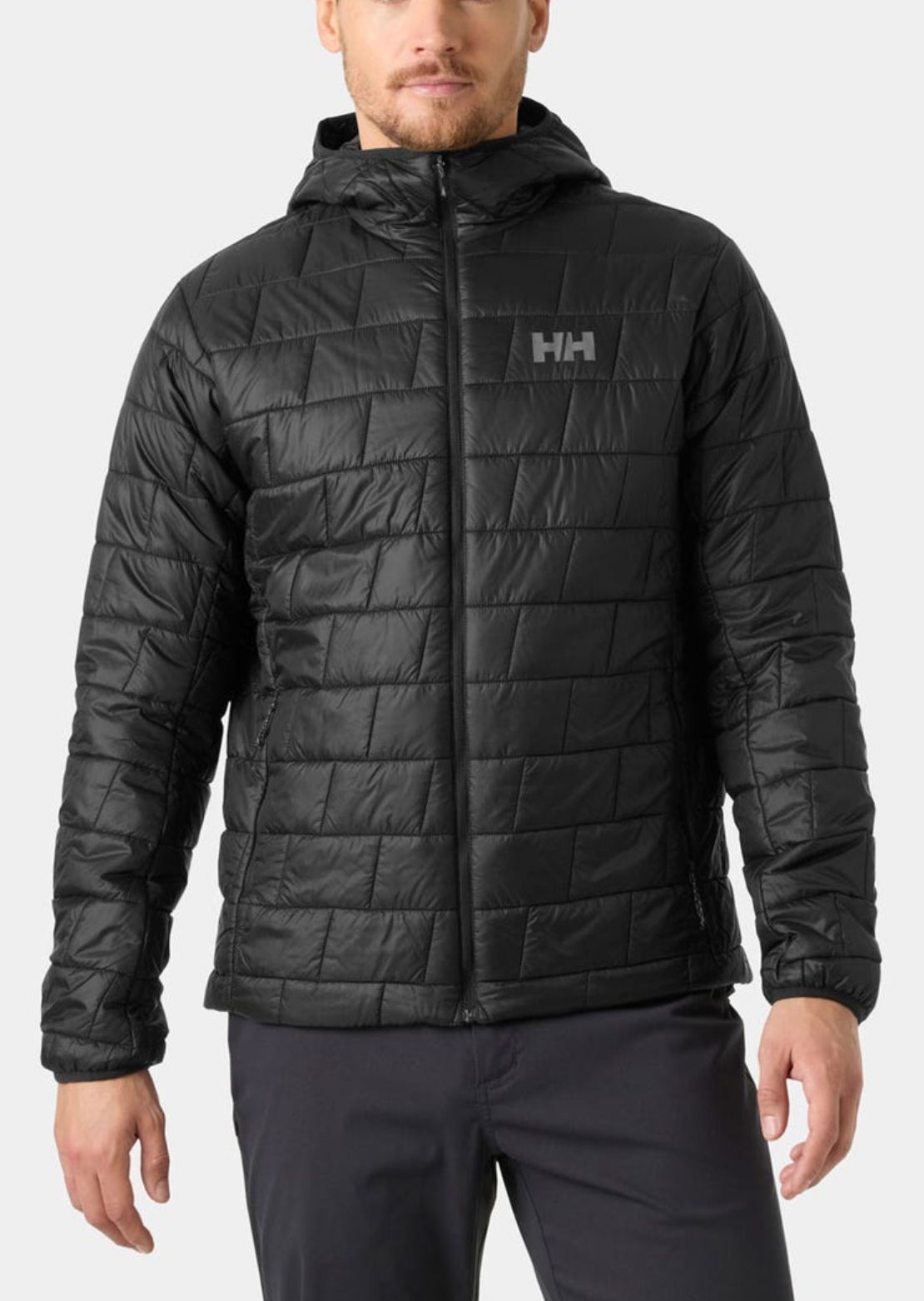 Helly Hansen Men's Lifaloft Hooded Insulator Jacket Black