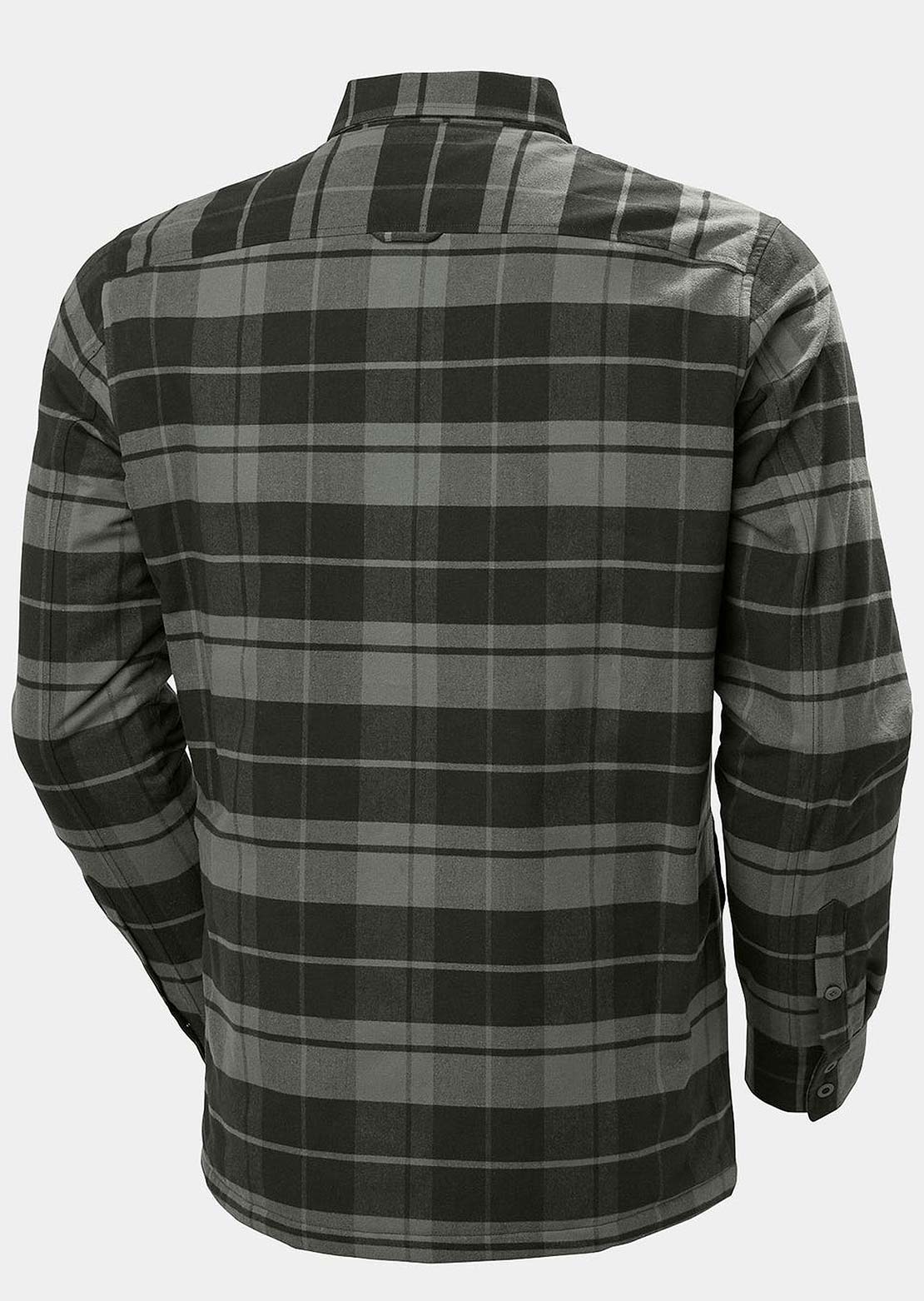 Helly Hansen Men's Lifaloft Insulated Shacket Concrete Plaid