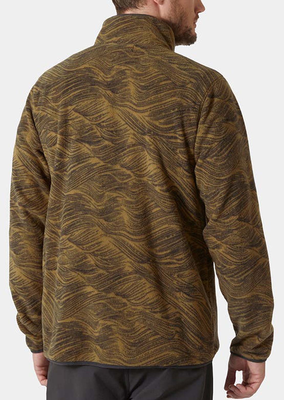 Helly Hansen Men's Maridalen Fleece Long Sleeve Lynx Wave Aop