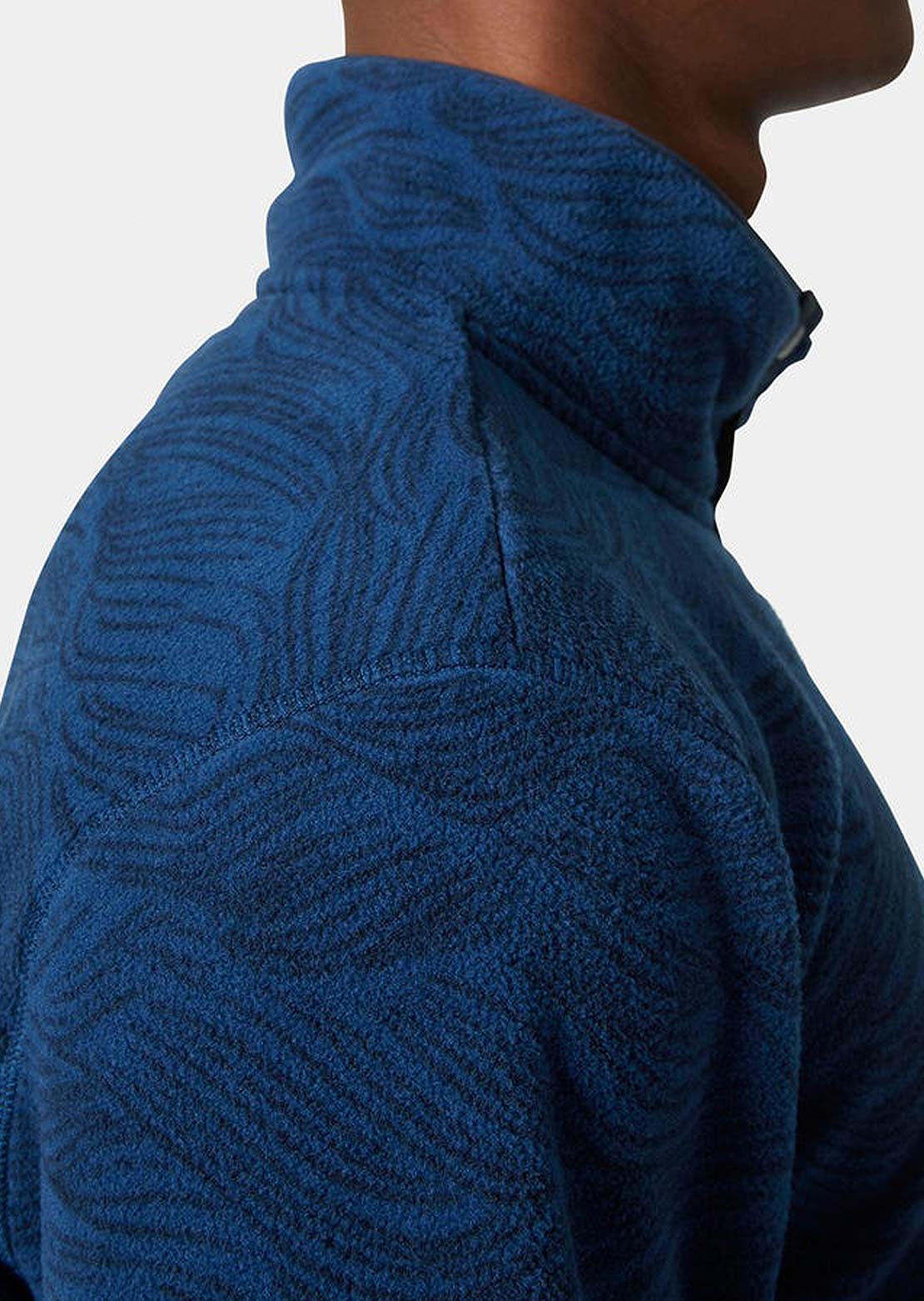 Helly Hansen Men's Maridalen Fleece Long Sleeve Ocean Wave Aop