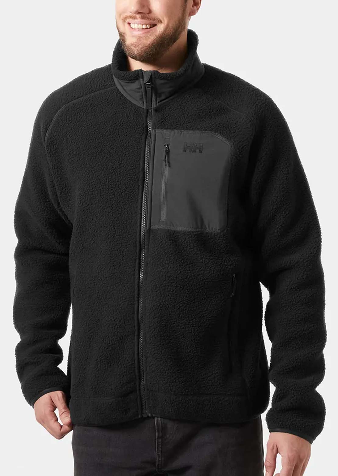 Helly Hansen Men's Panorama Pile Block Jacket Black