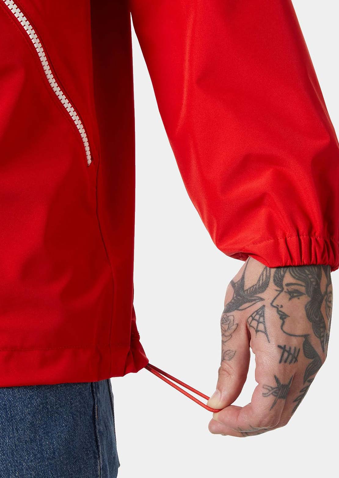 Helly Hansen Men's Sandoy Rain Jacket Alert Red