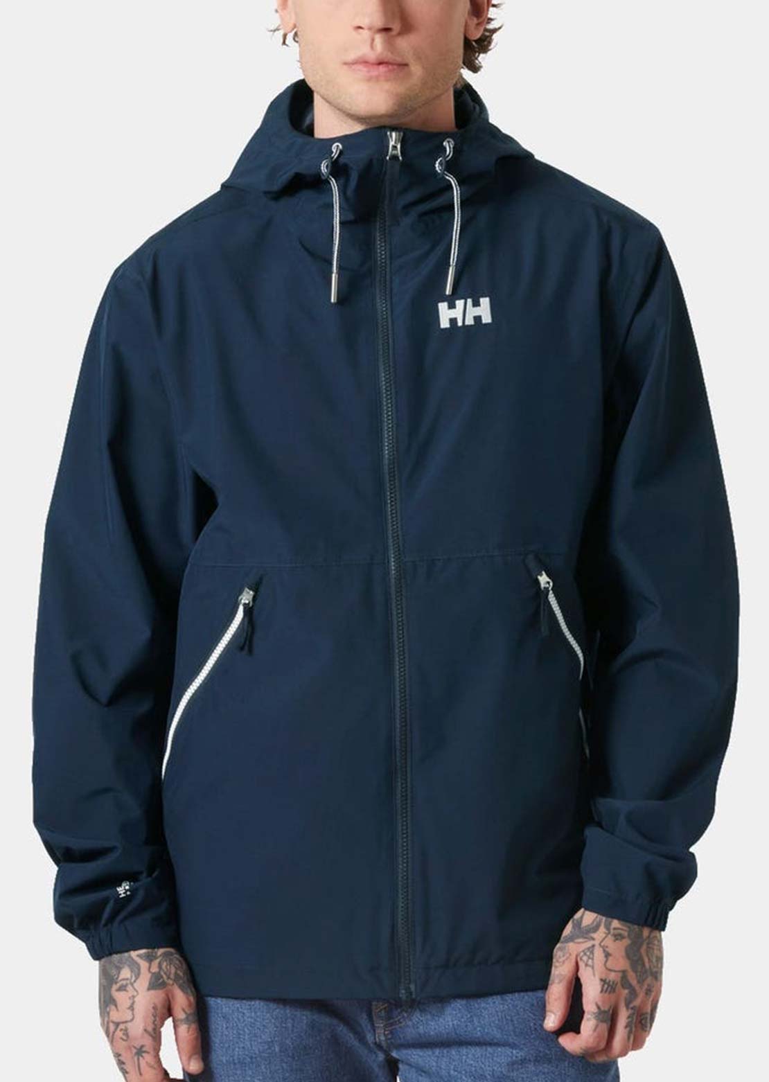 Helly Hansen Men's Sandoy Rain Jacket Navy