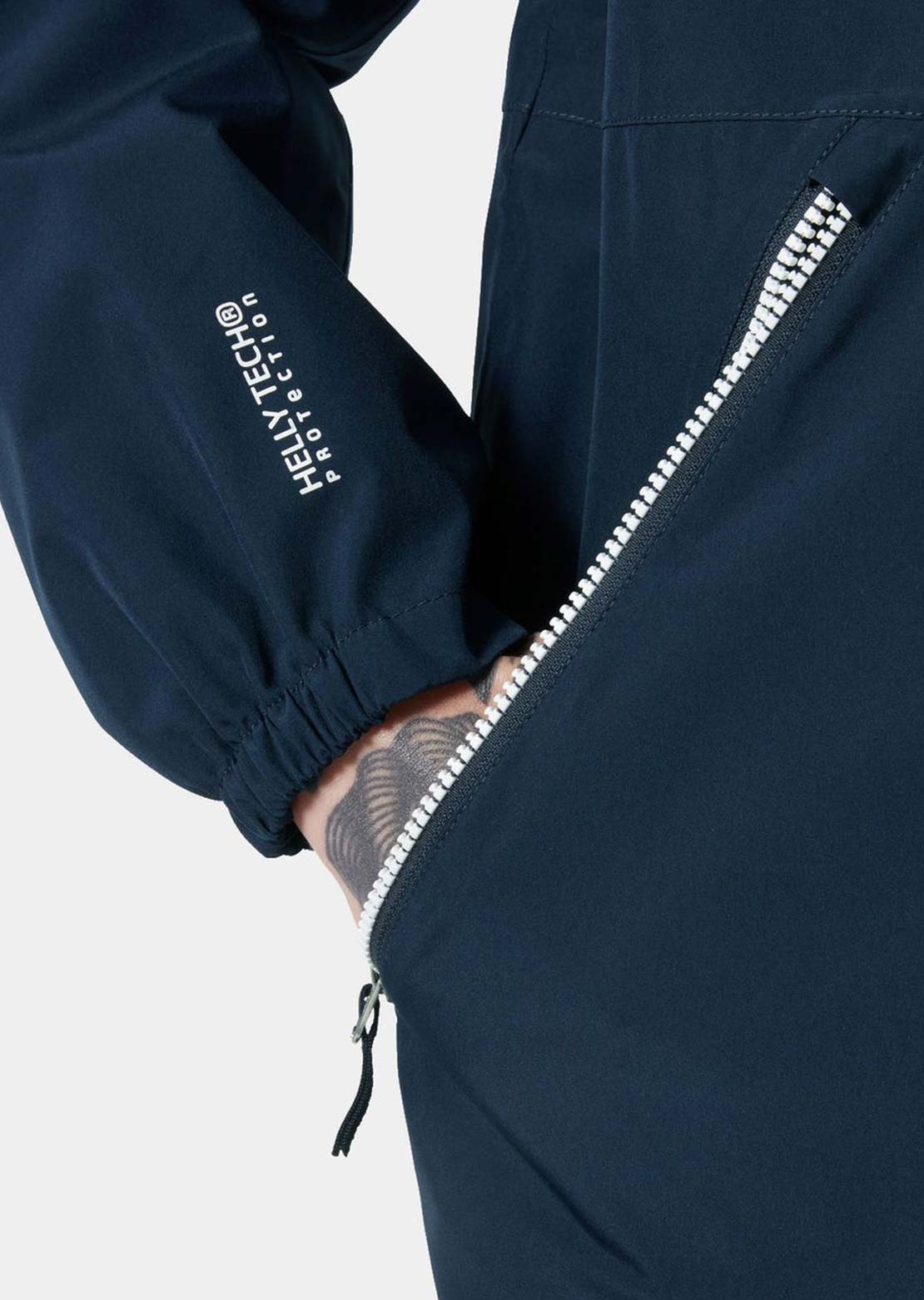 Helly Hansen Men's Sandoy Rain Jacket Navy