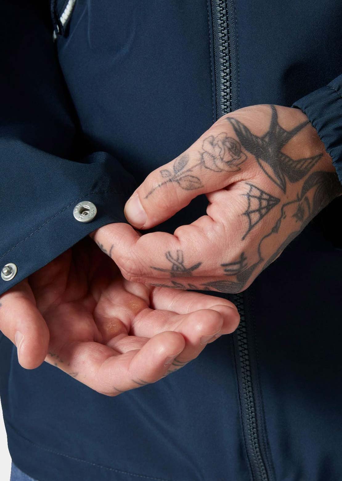 Helly Hansen Men's Sandoy Rain Jacket Navy