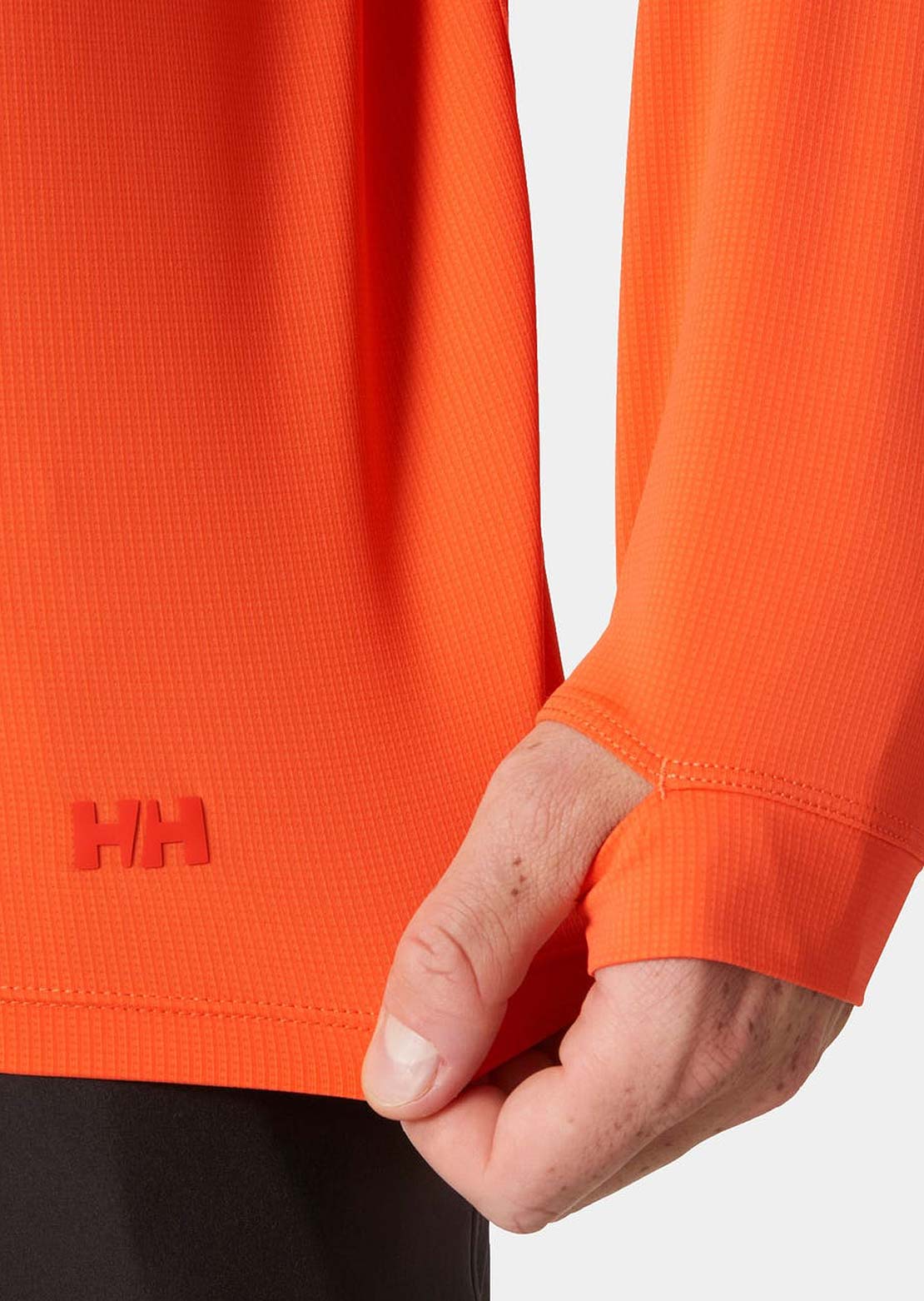 Helly Hansen Men's Shine Solen 1/2 Zip Hood Bonfire