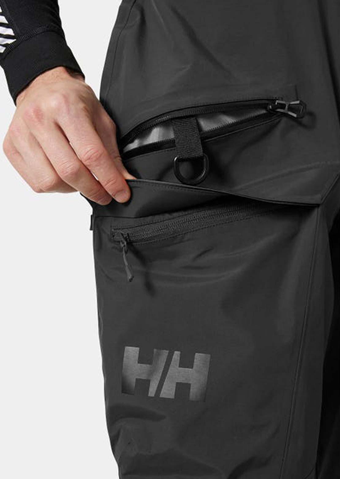 Helly Hansen Men's Sogn Bib Shell Pants Black