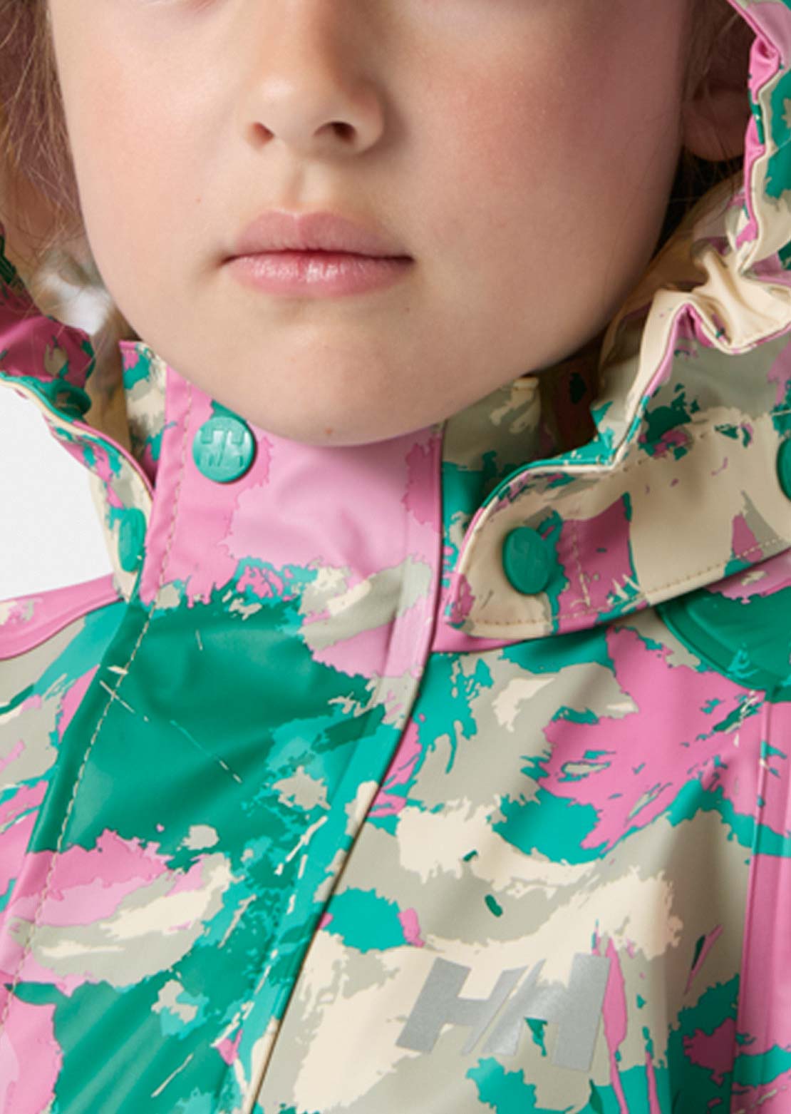 Helly Hansen Toddler Bergen 2.0 PU AOP Rain Set Meta Pink Aop