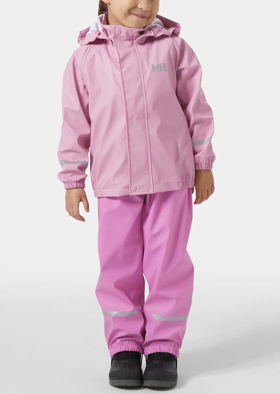 Helly Hansen Toddler Bergen 2.0 PU Rainset Meta Pink
