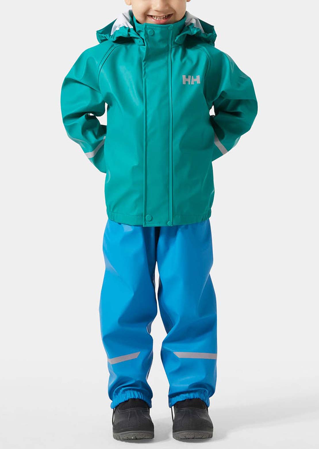Helly Hansen Toddler Bergen 2.0 PU Rainset Neptune Blue
