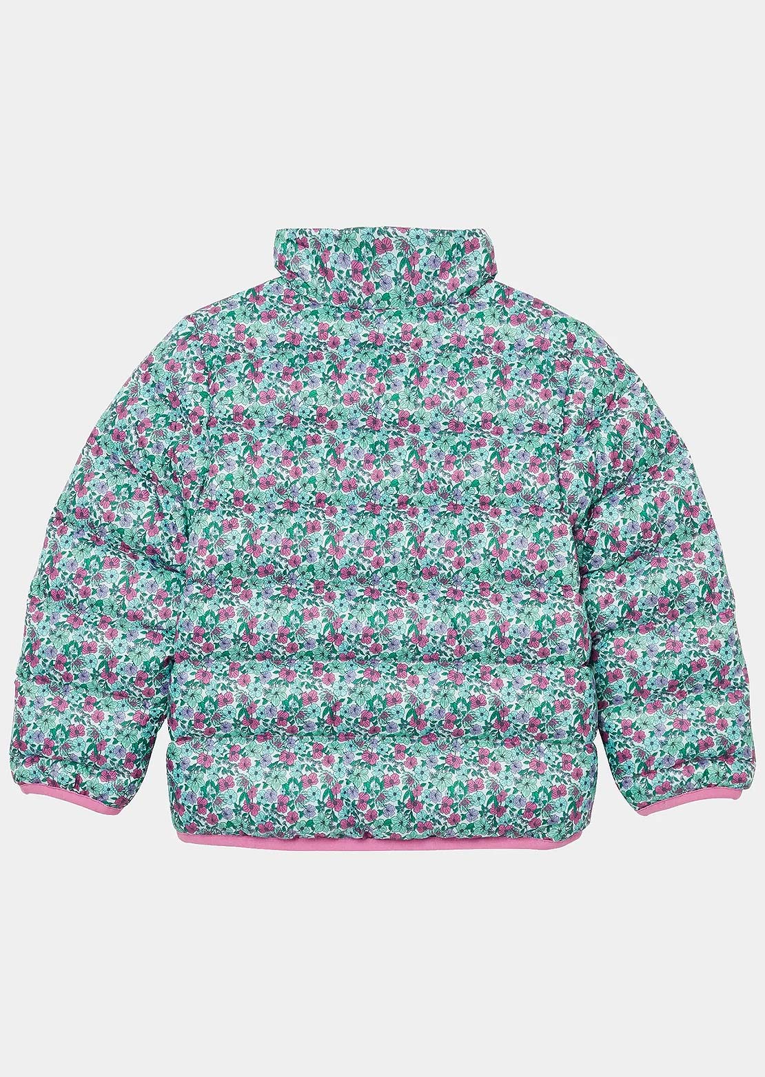 Helly Hansen Toddler Dalen Reversible Jacket Pink Lavender Floral AOP