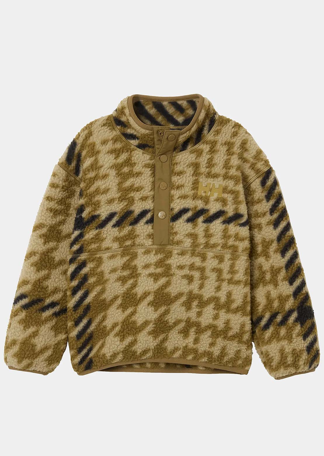 Helly Hansen Toddler Frosty Pile Sweater Sepia Broxburn AOP